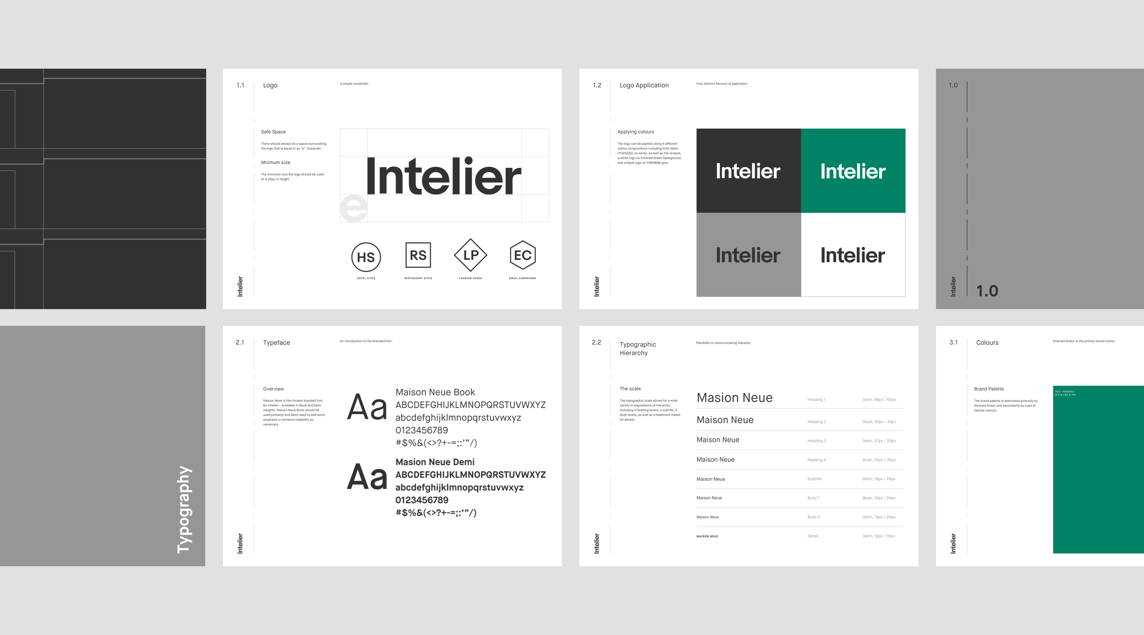 Intelier brand guidelines